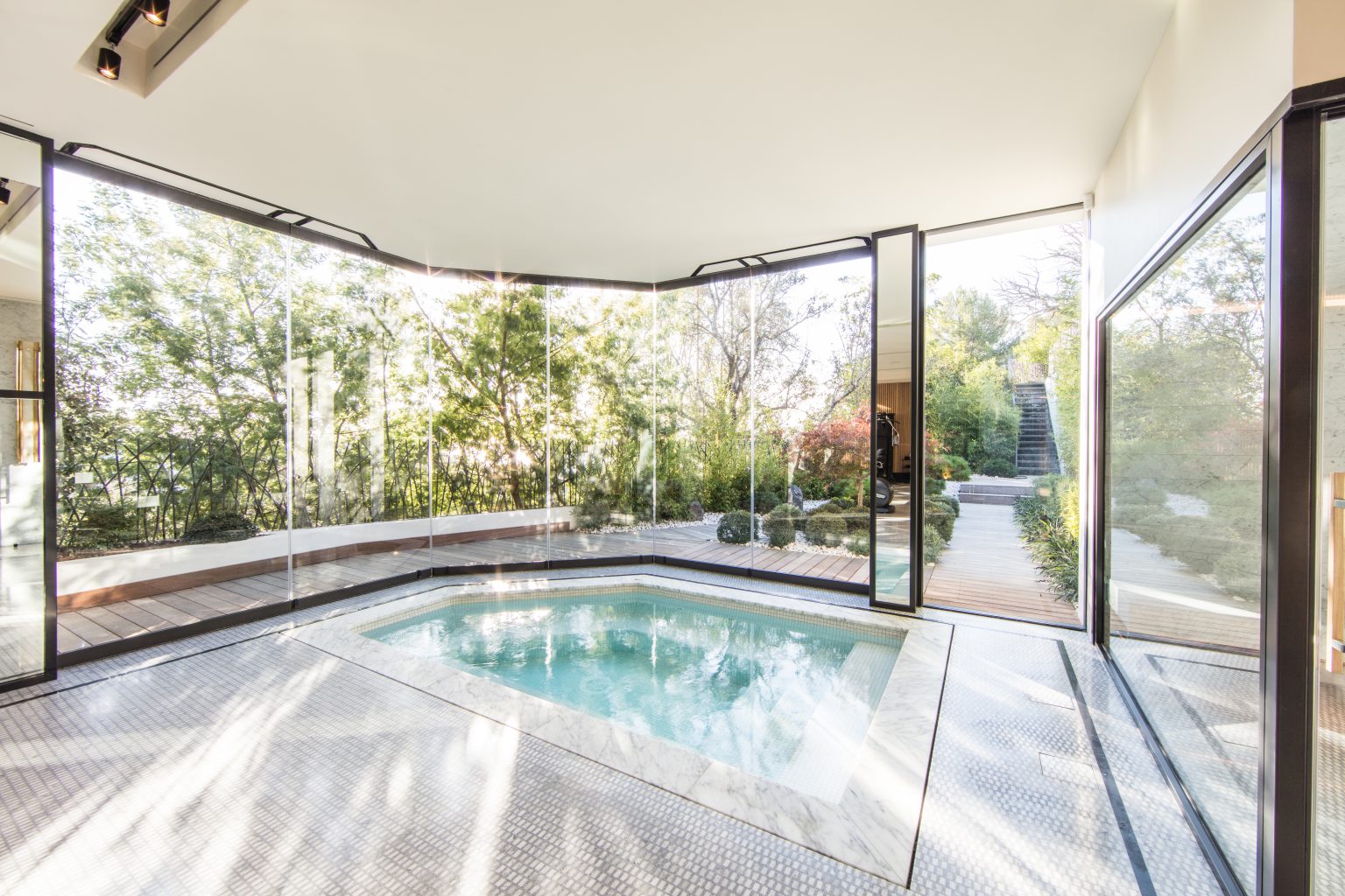 1 spa salle de sport jacuzzi